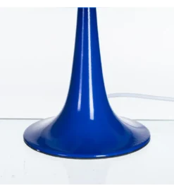 Lampa stołowa GARNEMA 25 cm niebieska