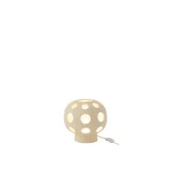 Lampa stołowa GLOBE 25 cm beżowa