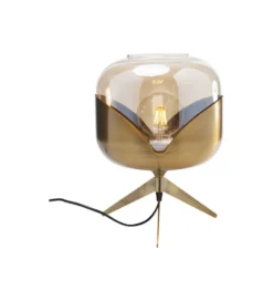 Lampa stołowa GOBLET BALL 35 cm złota
