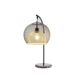 Lampa stołowa GRATO 62 cm czarna