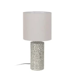 Lampa stołowa GRIS 59 cm biała