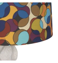 Lampa stołowa HETARY 60 cm ceramika