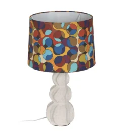 Lampa stołowa HETARY 60 cm ceramika