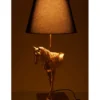 Lampa stołowa HORSE 70 cm złota