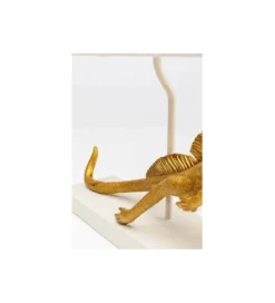 Lampa stołowa IGUANA 42 cm złota