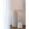 Lampa stołowa ISLA 68 cm biała