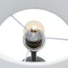 Lampa stołowa KESAMON 65 cm czarnobiała