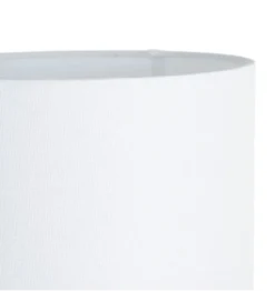 Lampa stołowa KESAMON 65 cm czarnobiała