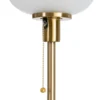 Lampa stołowa KESAMON 60 cm złotobiała