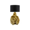 Lampa stołowa KING APE 54 cm czarna złota