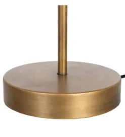 Lampa stołowa KORGAL 50 cm naturalna złota