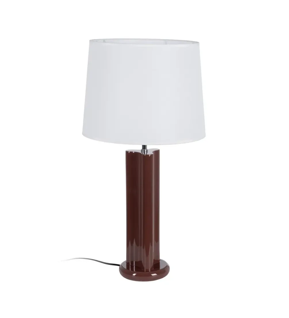 Lampa stołowa LACADO granatowa