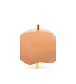 Lampa stołowa LIA 50 cm złota różowa