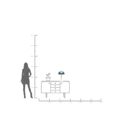 Lampa stołowa LIA MIDNIGHT 50 cm