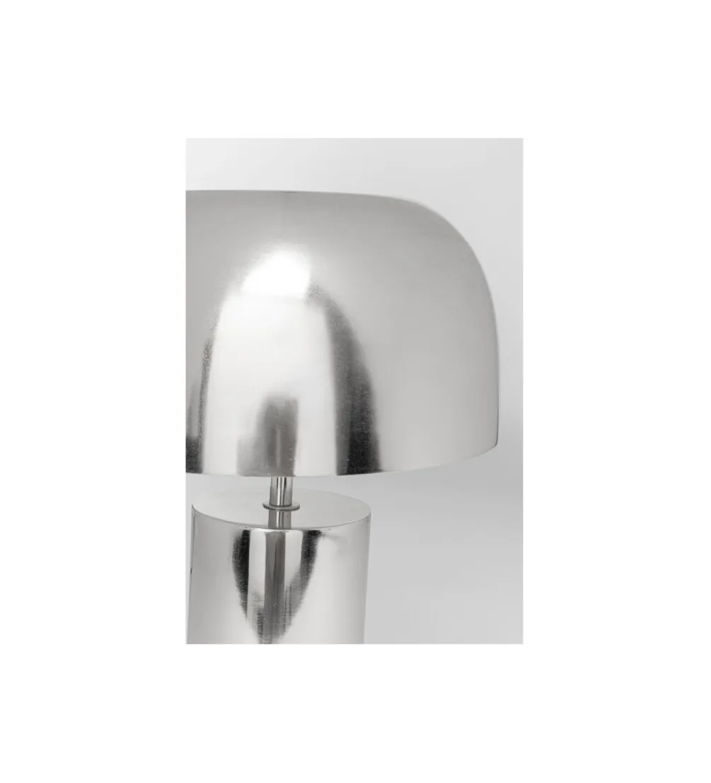 Lampa stołowa LOUNGRY 38 cm srebrna