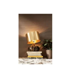 Lampa stołowa MAMO DELUXE 38 cm złota