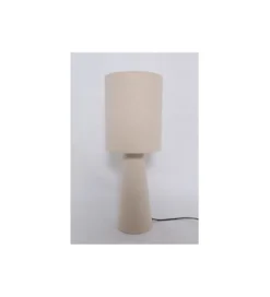 Lampa stołowa MARLEEN 60 cm boucle beżowa