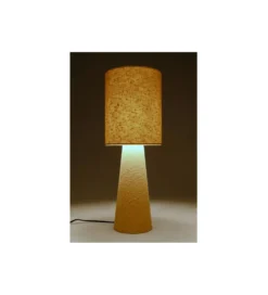 Lampa stołowa MARLEEN 60 cm boucle beżowa