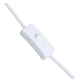 Lampa stołowa MENOSEA 51 cm terrakota kremowa