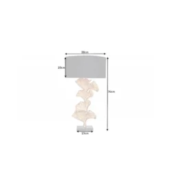 Lampa stołowa Morella 70 cm złota