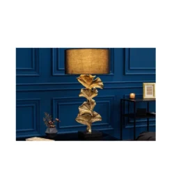 Lampa stołowa Morella 70 cm złota