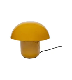Lampa stołowa MUSHROOM 27 cm żółta