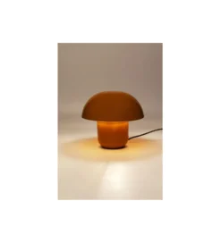 Lampa stołowa MUSHROOM 27 cm żółta