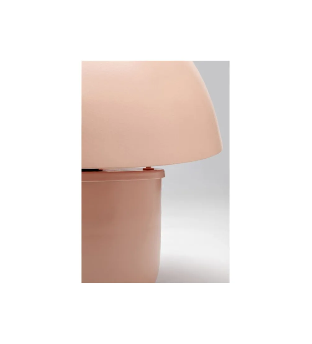 Lampa stołowa MUSHROOM 27 cm brzoskwiniowa