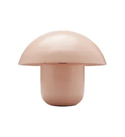 Lampa stołowa MUSHROOM 27 cm brzoskwiniowa