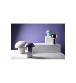 Lampa stołowa MUSHROOM 27 cm mat miętowy