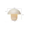Lampa stołowa MUSHROOM 44 cm beżowa
