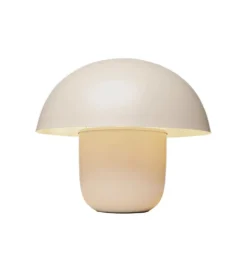 Lampa stołowa MUSHROOM 44 cm beżowa
