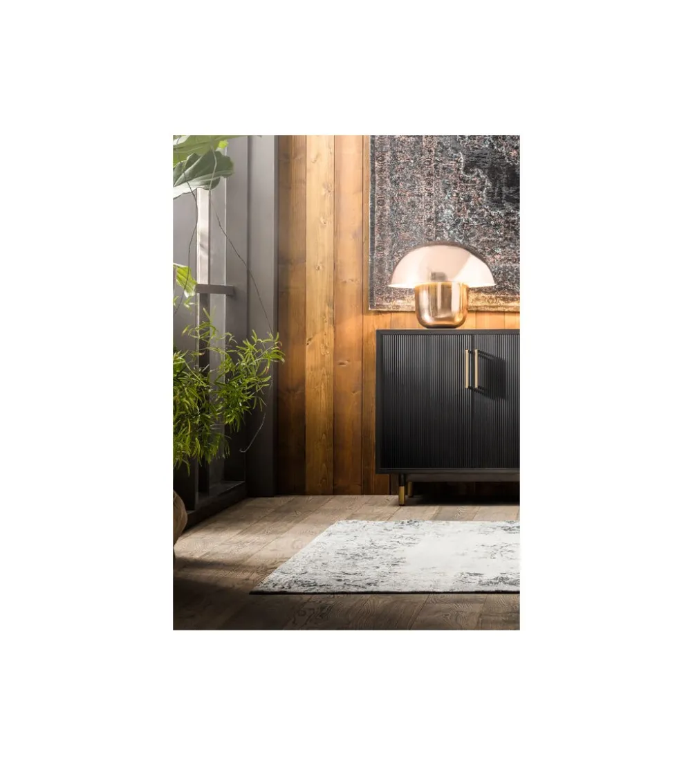 Lampa stołowa MUSHROOM 44 cm brąz