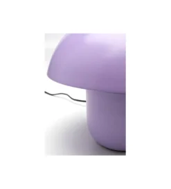 Lampa stołowa MUSHROOM 27 cm fioletowy mat