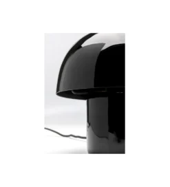 Lampa stołowa MUSHROOM SHINY 20 cm czarna