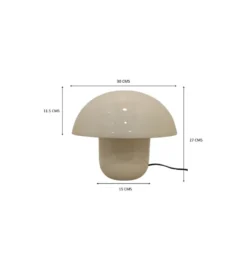 Lampa stołowa MUSHROOM SHINY 27 cm ercu