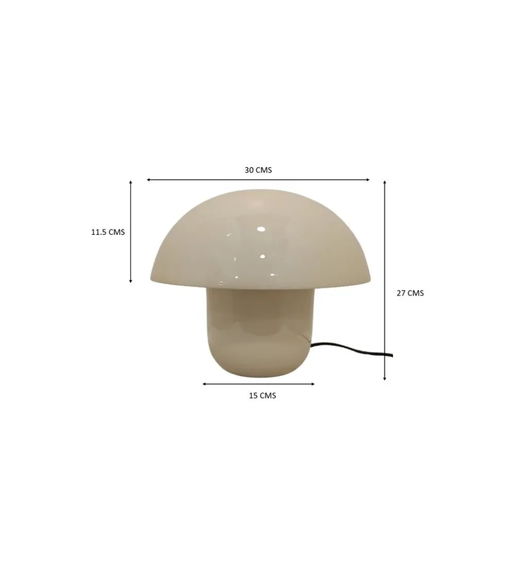 Lampa stołowa MUSHROOM SHINY 27 cm ercu