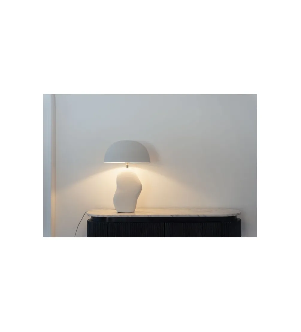 Lampa stołowa NUBE 48 cm biała