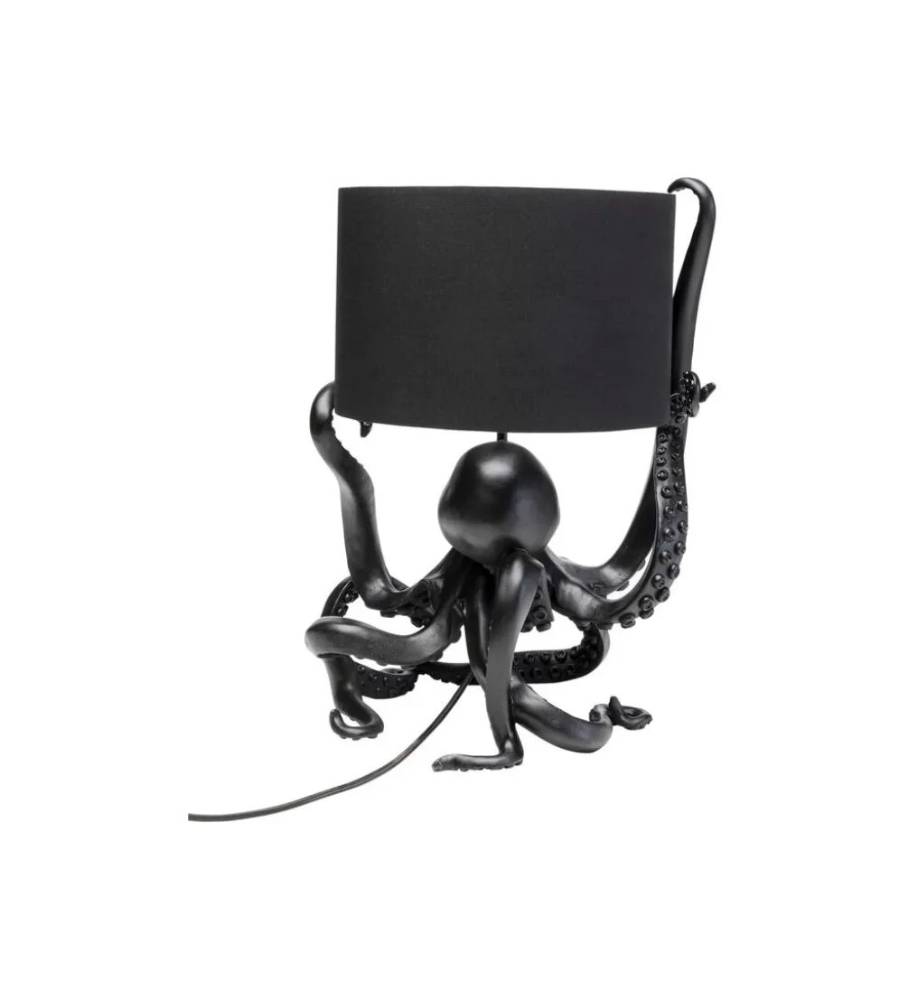 Lampa stołowa OCTOPUS 47 cm czarna