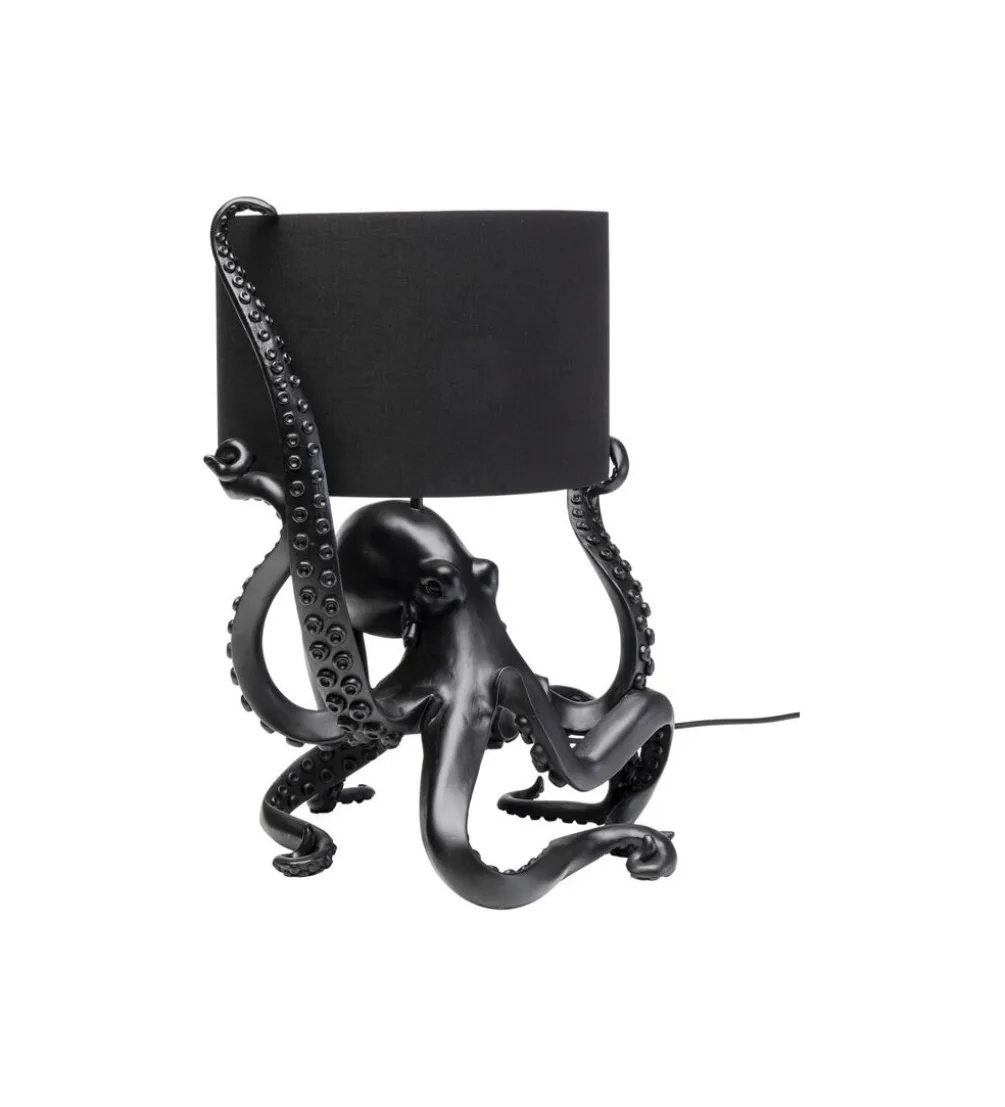 Lampa stołowa OCTOPUS 47 cm czarna