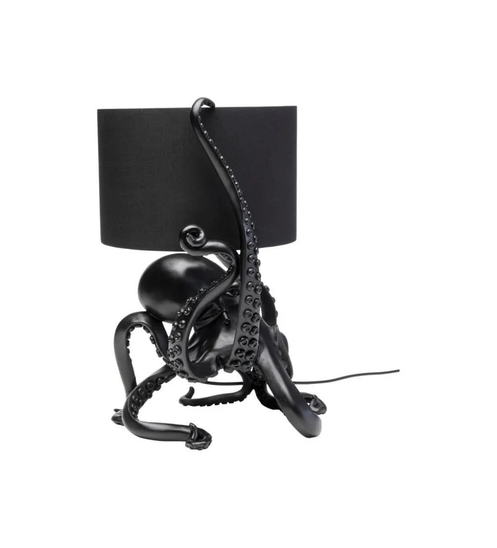 Lampa stołowa OCTOPUS 47 cm czarna