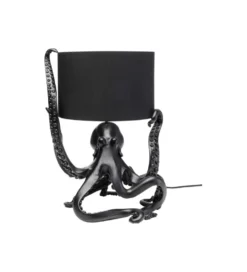 Lampa stołowa OCTOPUS 47 cm czarna