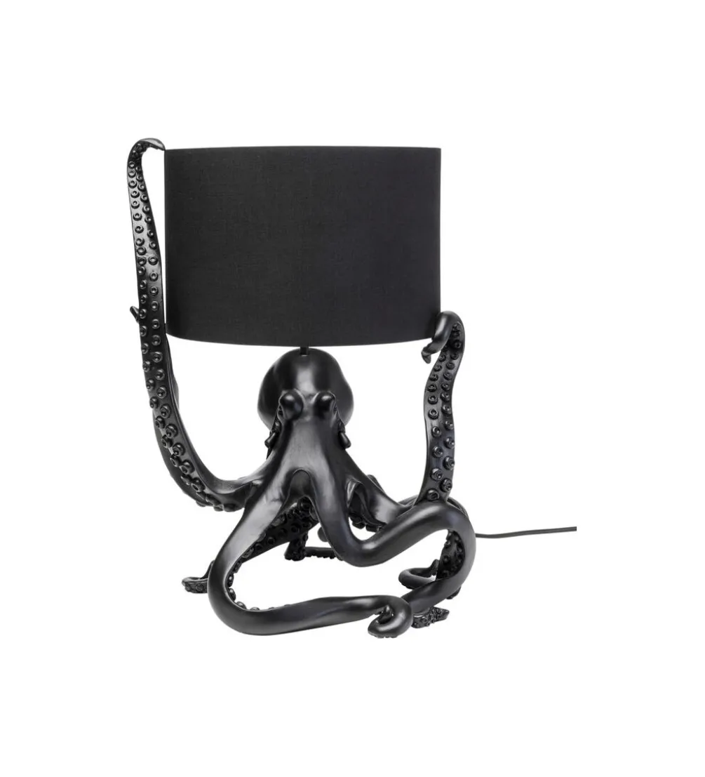 Lampa stołowa OCTOPUS 47 cm czarna