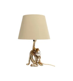 Lampa stołowa OCTOPUS 43 cm złota