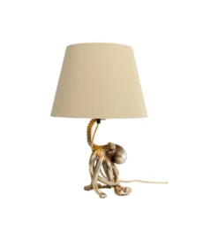 Lampa stołowa OCTOPUS 43 cm złota