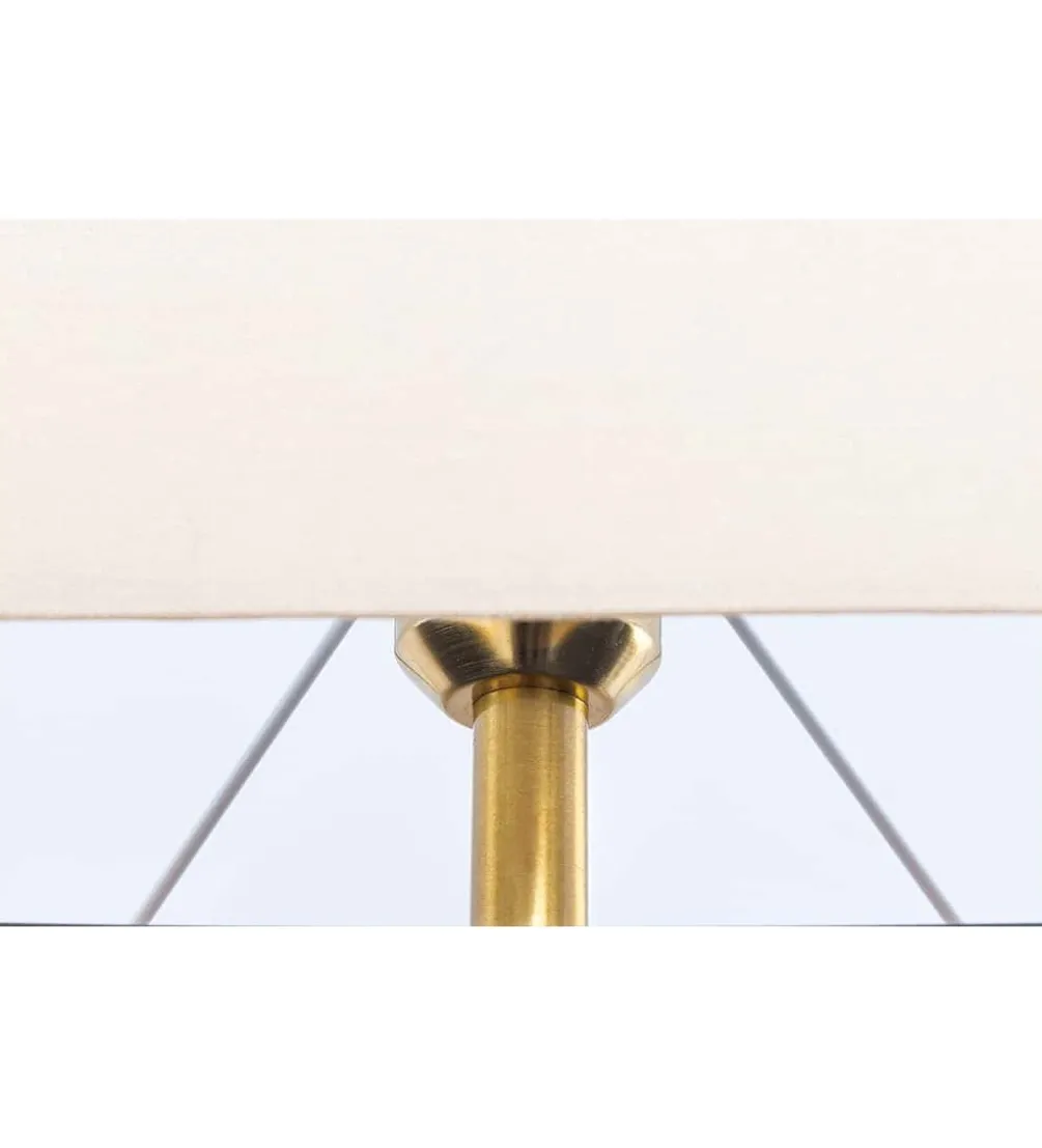 Lampa stołowa OMAR 80 cm beżowa