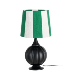 Lampa stołowa OPANEM 47 cm czarna