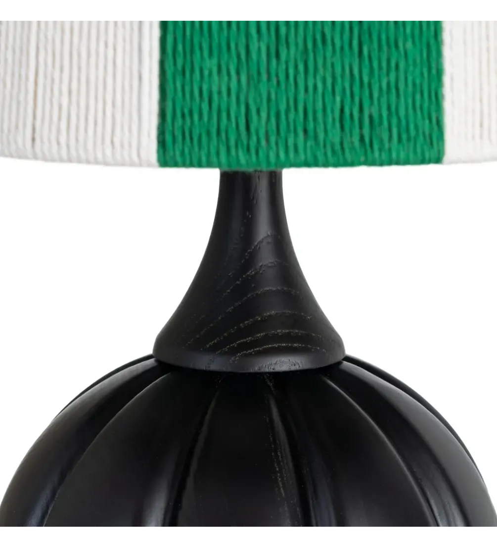 Lampa stołowa OPANEM 47 cm czarna