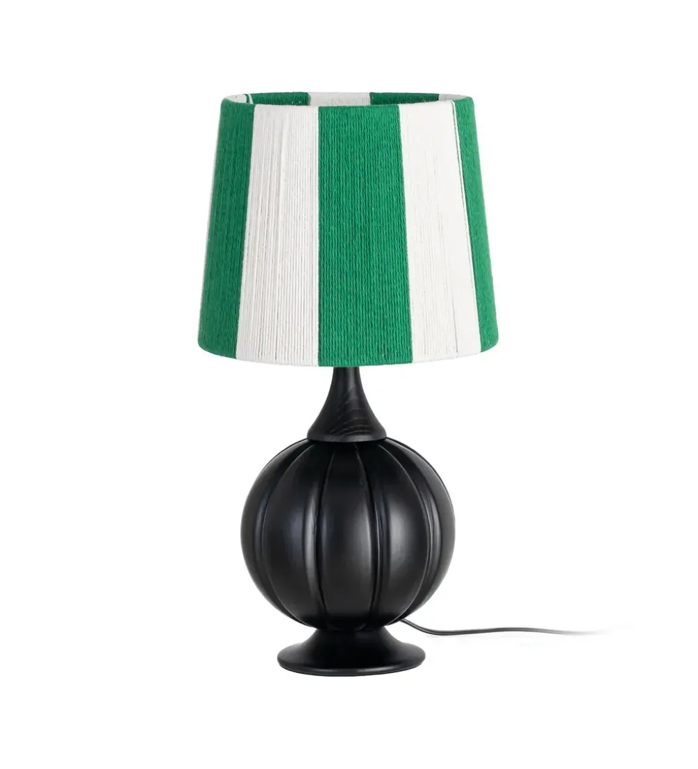 Lampa stołowa OPANEM 47 cm czarna
