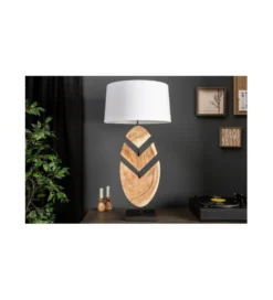 Lampa stołowa OrganicArtwork 91 cm orzech